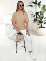 MILOV dámske tričko béžové FashionStreet RY2547