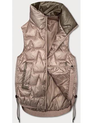 S'West Dámske krátke tričko bez rukávov so šnúrkami na bokoch Pearl Pink (B8358-51) S'West Dámske krátke tričko bez rukávov so šnúrkami na bokoch Pearl Pink (B8358-51)