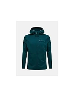 Pánska mikina PEAK PERFORMANCE M Trail Polartec Power Grid Zip Hood, zelená farba Pánska mikina PEAK PERFORMANCE M Trail Polartec Power Grid Zip Hood, zelená farba