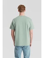 Tričko Fruit of the Loom Pure Cotton T z hrubej bio bavlny 16.1362, farba sage Tričko Fruit of the Loom Pure Cotton T z hrubej bio bavlny 16.1362, farba sage