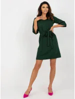 Dámske šaty LK SK 507883.88 tmavozelená - Lakerta