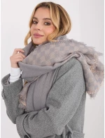 Šál AT SZ 16501.03 sivo-ružový