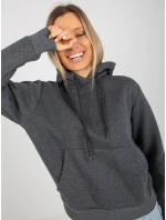 Dámska mikina CT BL F 621124 tmavo šedá