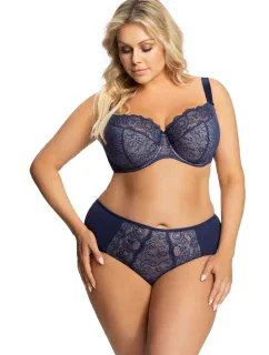 Blanca podprsenka K357 námornícka modrá - Gorsenia