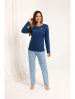 Regina 714 long/r 2XL-3XL Z25/26 dámske pyžamo Regina 714 long/r 2XL-3XL Z25/26 dámske pyžamo