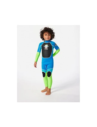 Penové plavky RIP CURL Groms Omega Bz Easy On/Off, modré Penové plavky RIP CURL Groms Omega Bz Easy On/Off, modré