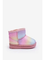 Dziecięce Ocieplane Botki Śniegowce Multikolor Gooby