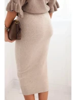 Dámska viskózna ceruzková sukňa ZS5121 - Kesi