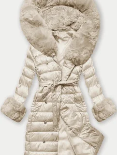 Dámsky kabát s perleťovými gombíkmi (5M3160/1-281)