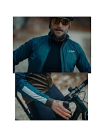 Cyklistická bunda NORTHWAVE Blade Light Jacket modrá/zelená Cyklistická bunda NORTHWAVE Blade Light Jacket modrá/zelená