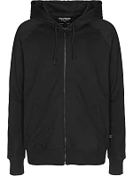 Pure Waste HJUB Unisex mikina s kapucňou 74.HJUB čierna Pure Waste HJUB Unisex mikina s kapucňou 74.HJUB čierna