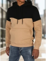 Pánska základná mikina s kapucňou čierna FashionStreet BX5877