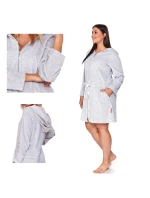 Dámsky župan 1008 sivý plus - Doctornap