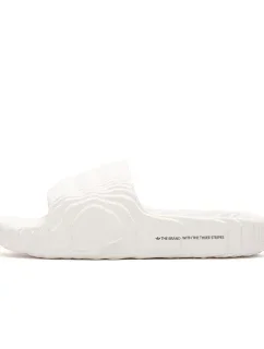 Dámske/pánske žabky adidas Adilette 22 Crystal White s pohodlnou tvarovanou podrážkou White (HQ4672)