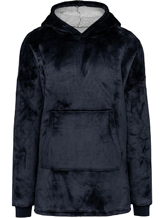Kariban K 410 Loungewear Mikina s kapucňou zo sherpafleece 20.K410 night navy