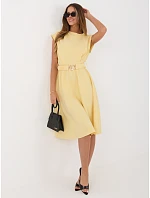 Šaty MI SK 3430 1.01 svetložltá