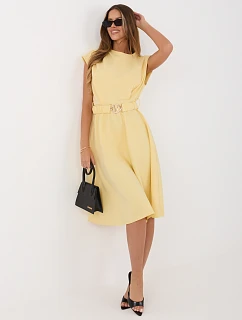 Šaty MI SK 3430 1.01 svetložltá