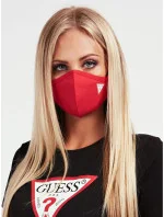 Bavlnená unisex rúško W0YZ17WDXC0-TLRD červená - Guess