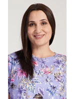 Dámska nočná košeľa s krátkym rukávom Betty