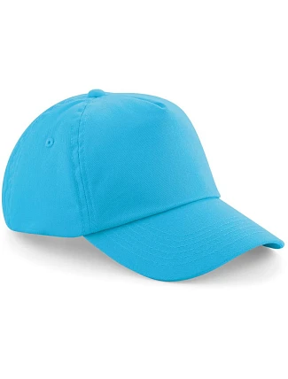 Beechfield B 10B Detská 5-panelová čiapka s kšiltom „Original“ 53.010B surf blue Beechfield B 10B Detská 5-panelová čiapka s kšiltom „Original“ 53.010B surf blue