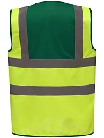 Bezpečnostná vesta Yoko HVW 100 Hi-Vis 79.W100, farba paramedic green/hi vis yellow
