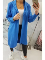 Oversize s potlačou v nevädzovej modrej farbe Oversize s potlačou v nevädzovej modrej farbe