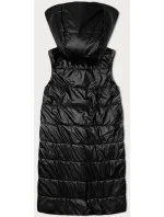 Čierna dámska vesta s asymetrickým zipsom S'West (B8155-1) Čierna dámska vesta s asymetrickým zipsom S'West (B8155-1)