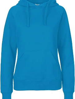 Neutral O 83101 Dámska mikina s kapucňou z bio bavlny 77.8311 sapphire