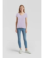 Fruit of the Loom Lady-Fit Iconic 150 T-shirt s výstrihom do V, dámske tričko 16.1444, čierne