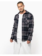 Kariban K 579 Flanelová košeľa s podšívkou zo sherpa fleecu 20.K579 storm grey/navy Kariban K 579 Flanelová košeľa s podšívkou zo sherpa fleecu 20.K579 storm grey/navy