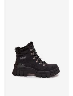 Lee Cooper LCJ-25-31-3911 Dámske vysoké topánky Black