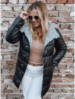 Dámska prešívaná bunda VETIS black FashionStreet TY2976 Dámska prešívaná bunda VETIS black FashionStreet TY2976