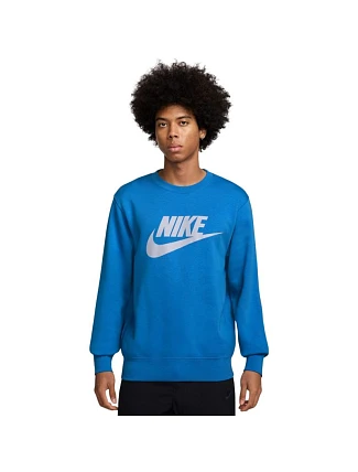 Pánska mikina Nike Sportswear Club, modrá, FN3890, 435, XL
