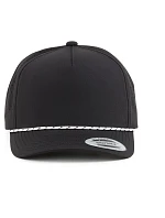 Flexfit 5389BD 5-panelová čiapka „Snapback“ 55.89BD čierna Flexfit 5389BD 5-panelová čiapka „Snapback“ 55.89BD čierna