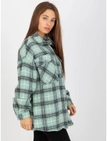 Košeľa DN KS 3967.92 mint Košeľa DN KS 3967.92 mint