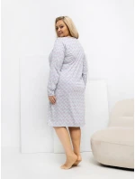 DU KN nočná košeľa FP 605.69 sivá DU KN nočná košeľa FP 605.69 sivá