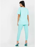Dámske tričko EM TS 527 1.26X mentolová - FPrice