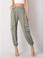 Nohavice TW SP BI 81858.69 v khaki farbe Nohavice TW SP BI 81858.69 v khaki farbe