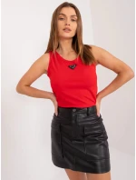 Dámsky top DHJ TP 8962.20 červený - Móda