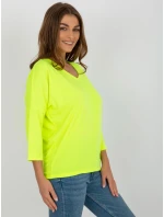 Blúzka RV BZ 7663.05 fluo žltá