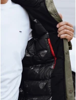 Pánska zimná bunda s odnímateľnou kapucňou FashionStreet TX4905 Pánska zimná bunda s odnímateľnou kapucňou FashionStreet TX4905