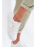 Dámske perforované tenisky Big Star TT274291 White Dámske perforované tenisky Big Star TT274291 White