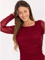 Blúzka MI BZ 272403.19P bordová