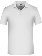Daiber JN 874 Pánske pracovné polo z bio piqué 02.0874 biele