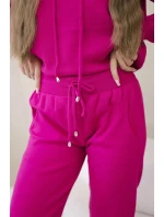 Sveter set Mikina + Nohavice fuchsie