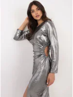 Šaty DHJ SK 18169.76 striebro Šaty DHJ SK 18169.76 striebro