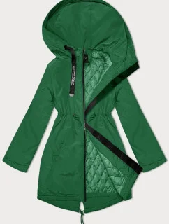 Dámska prechodná bunda Miss TiTi zelená (3832)