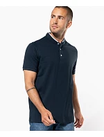 Kariban K 223 Pánske polo s mao golierom 20.K223 tmavomodrá/biela Kariban K 223 Pánske polo s mao golierom 20.K223 tmavomodrá/biela
