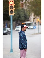 Beechfield B 639 5 panelová Retro Trucker kšiltovka 53.0639 black/dark olive