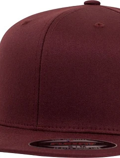 Flexfit 6277FV 6-panelová čiapka Flexfit 55.77FV v bordovej farbe